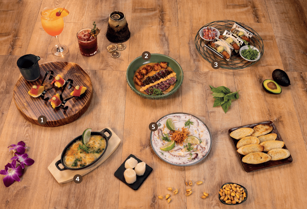 Indigenous European, Asian, and Peruvian cuisines in maimi florida Manta Restaurant