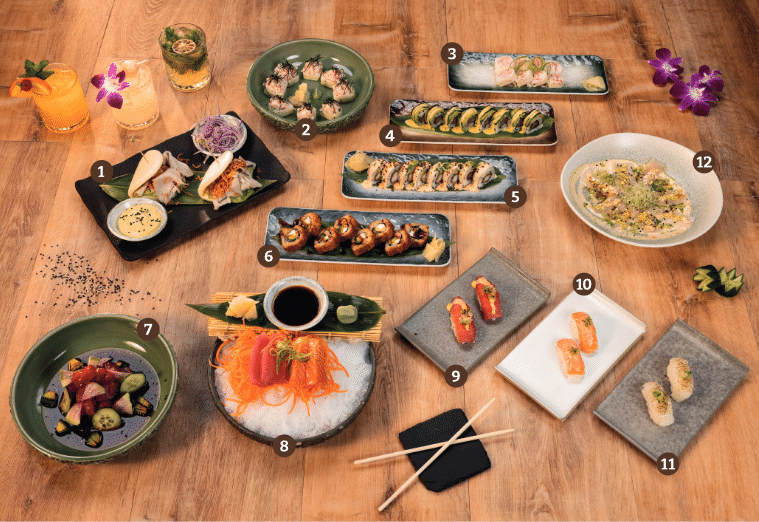 Indigenous European, Asian, and Peruvian cuisines in maimi florida Manta Restaurant