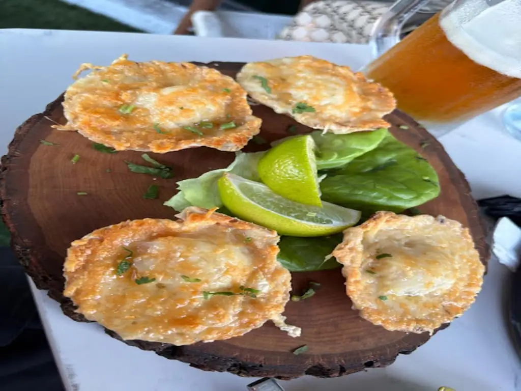 Conchitas a la Parmesana - Manta Restaurant